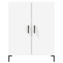 Hoher Schrank aus weißem Sperrholz 69,5x34x180 cm von vidaXL, Sideboards - Ref: Foro24-3198209, Preis: 163,91 €, Rabatt: %