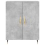 Hohes Sideboard aus betongrauem Sperrholz, 69,5 x 34 x 180 cm von vidaXL, Sideboards - Ref: Foro24-3198197, Preis: 155,05 €, ...
