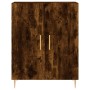 Hohes Sideboard aus geräuchertem Eichensperrholz, 69,5 x 34 x 180 cm von vidaXL, Sideboards - Ref: Foro24-3198206, Preis: 155...