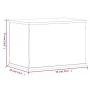 Transparent acrylic display box 56x36x37 cm by vidaXL, Counters - Ref: Foro24-154928, Price: 78,12 €, Discount: %