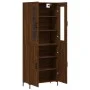 Hohes Sideboard aus braunem Eichensperrholz, 69,5 x 34 x 180 cm von vidaXL, Sideboards - Ref: Foro24-3198216, Preis: 159,83 €...