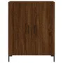 Hohes Sideboard aus braunem Eichensperrholz, 69,5 x 34 x 180 cm von vidaXL, Sideboards - Ref: Foro24-3198216, Preis: 159,83 €...