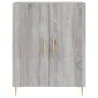 Hohes Sideboard aus sonomagrauem Sperrholz, 69,5 x 34 x 180 cm von vidaXL, Sideboards - Ref: Foro24-3198207, Preis: 160,14 €,...
