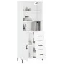 Hohes Sideboard Sperrholz weiß 69,5x34x180 cm von vidaXL, Sideboards - Ref: Foro24-3189445, Preis: 150,44 €, Rabatt: %