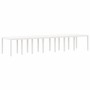 Conjunto de Comedor de Jardín 17 pcs Ratan Polt