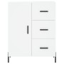 Aparador alto madera contrachapada blanco 69,5x34x180 cm by vidaXL, Sideboards - Ref: Foro24-3189453, Price: 166,79 €, Discou...