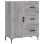 Aparador alto madera contrachapada gris sonoma 69,5x34x180 cm von vidaXL, Sideboards - Ref: Foro24-3189451, Preis: 154,95 €, ...