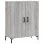 Aparador alto madera contrachapada gris sonoma 69,5x34x180 cm | Foro24.es | Tu tienda online para hogar, jardín y más Foro24.es
