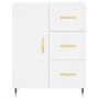 Aparador alto madera contrachapada blanco 69,5x34x180 cm by vidaXL, Sideboards - Ref: Foro24-3189421, Price: 145,58 €, Discou...