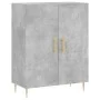 Hohes Sideboard aus betongrauem Sperrholz, 69,5 x 34 x 180 cm von vidaXL, Sideboards - Ref: Foro24-3198205, Preis: 147,16 €, ...