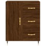 Aparador alto madera contrachapada marrón roble 69,5x34x180 cm von vidaXL, Sideboards - Ref: Foro24-3189428, Preis: 158,36 €,...