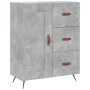 Aparador alto madera contrachapada gris hormigón 69,5x34x180 cm von vidaXL, Sideboards - Ref: Foro24-3195991, Preis: 166,94 €...