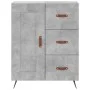 Aparador alto madera contrachapada gris hormigón 69,5x34x180 cm von vidaXL, Sideboards - Ref: Foro24-3195991, Preis: 166,94 €...