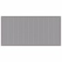 Conjunto de Comedor de Jardín 7 pcs Gris Claro Ratan Polt