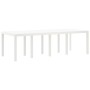 Conjunto de Comedor de Jardín 9 pcs Gris Claro Ratan Polt