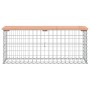 Gabion design garden bench Douglas fir wood 103x31.5x42cm by vidaXL, garden benches - Ref: Foro24-834351, Price: 69,67 €, Dis...