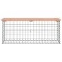 Gabionen-Design-Gartenbank aus Douglasie, 103 x 31,5 x 42 cm von vidaXL, Gartenbänke - Ref: Foro24-834351, Preis: 67,12 €, Ra...