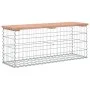 Gabionen-Design-Gartenbank aus Douglasie, 103 x 31,5 x 42 cm von vidaXL, Gartenbänke - Ref: Foro24-834351, Preis: 67,12 €, Ra...