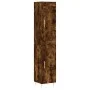 Smoked oak plywood sideboard 34.5x34x180 cm by vidaXL, Sideboards - Ref: Foro24-3200126, Price: 90,85 €, Discount: %