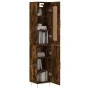 Sideboard aus geräuchertem Eichensperrholz, 34,5 x 34 x 180 cm von vidaXL, Sideboards - Ref: Foro24-3200126, Preis: 90,87 €, ...