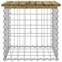 Gartenbank Design Gabione imprägniertes Kiefernholz 43x44x42 cm von vidaXL, Gartenbänke - Ref: Foro24-834337, Preis: 37,97 €,...
