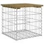 Bank garden design with gabions made of impregnated pine wood, 43x44x42 cm. by vidaXL, garden benches - Ref: Foro24-834337, P...