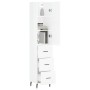 High glossy white plywood sideboard 34.5x34x180 cm by vidaXL, Sideboards - Ref: Foro24-3198867, Price: 130,70 €, Discount: %