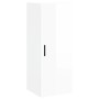 High glossy white plywood sideboard 34.5x34x180 cm by vidaXL, Sideboards - Ref: Foro24-3198867, Price: 130,70 €, Discount: %