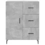 Concrete gray plywood tall sideboard 69.5x34x180 cm by vidaXL, Sideboards - Ref: Foro24-3189465, Price: 149,34 €, Discount: %