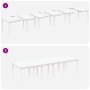 Conjunto de Comedor de Jardín con cojín 11 pcs