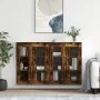 Armarios de pared 2 uds madera de ingeniería roble ahumado de vidaXL, Aparadores - Ref: Foro24-3197918, Precio: 137,35 €, Des...