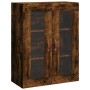 Wandschränke 2 Stk. Holzwerkstoff Eiche geräuchert von vidaXL, Sideboards - Ref: Foro24-3197918, Preis: 139,28 €, Rabatt: %