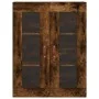 Armarios de pared 2 uds madera de ingeniería roble ahumado de vidaXL, Aparadores - Ref: Foro24-3197918, Precio: 137,35 €, Des...