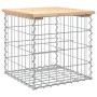 Gabion design garden bench solid pine wood 43x44x42 cm by vidaXL, garden benches - Ref: Foro24-834335, Price: 30,90 €, Discou...