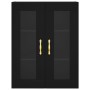 Armarios de pared 2 uds madera de ingeniería negro de vidaXL, Aparadores - Ref: Foro24-3197922, Precio: 197,50 €, Descuento: %
