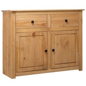 Sideboard aus massivem Kiefernholz im Panama-Stil, 93 x 40 x 80 cm von vidaXL, Sideboards - Ref: Foro24-282697, Preis: 178,46...