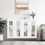Wandschränke, 2 Stück, weißes Holzwerkstoff von vidaXL, Sideboards - Ref: Foro24-3197921, Preis: 174,45 €, Rabatt: %