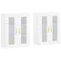 Wall cabinets 2 pcs white engineered wood by vidaXL, Sideboards - Ref: Foro24-3197921, Price: 175,70 €, Discount: %