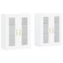 Wall cabinets 2 pcs white engineered wood by vidaXL, Sideboards - Ref: Foro24-3197921, Price: 174,72 €, Discount: %