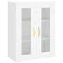 Wandschränke, 2 Stück, weißes Holzwerkstoff von vidaXL, Sideboards - Ref: Foro24-3197921, Preis: 177,25 €, Rabatt: %