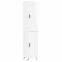 Hochglänzendes Sideboard aus weißem Sperrholz, 34,5 x 34 x 180 cm von vidaXL, Sideboards - Ref: Foro24-3200107, Preis: 105,80...