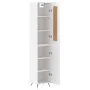 Hochglänzendes Sideboard aus weißem Sperrholz, 34,5 x 34 x 180 cm von vidaXL, Sideboards - Ref: Foro24-3200107, Preis: 105,80...