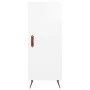 Hochglänzendes Sideboard aus weißem Sperrholz, 34,5 x 34 x 180 cm von vidaXL, Sideboards - Ref: Foro24-3200107, Preis: 105,80...