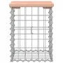 Gabionen-Design-Gartenbank aus Douglasienholz 33x31x42 cm von vidaXL, Gartenbänke - Ref: Foro24-834327, Preis: 27,81 €, Rabat...