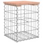 Gabionen-Design-Gartenbank aus Douglasienholz 33x31x42 cm von vidaXL, Gartenbänke - Ref: Foro24-834327, Preis: 27,81 €, Rabat...