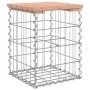 Gabionen-Design-Gartenbank aus Douglasienholz 33x31x42 cm von vidaXL, Gartenbänke - Ref: Foro24-834327, Preis: 27,81 €, Rabat...