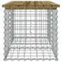 Gartenbank Design Gabionen imprägniertes Kiefernholz 103x44x42cm von vidaXL, Gartenbänke - Ref: Foro24-834340, Preis: 56,62 €...