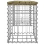 Gabion design garden bench impregnated pine wood 103x31x42cm by vidaXL, garden benches - Ref: Foro24-834331, Price: 54,49 €, ...