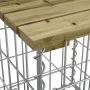 Gabion design garden bench impregnated pine wood 103x31x42cm by vidaXL, garden benches - Ref: Foro24-834331, Price: 54,49 €, ...