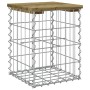 Bank garden design with gabions made of impregnated pine wood, measuring 33x31x42 cm. by vidaXL, garden benches - Ref: Foro24...